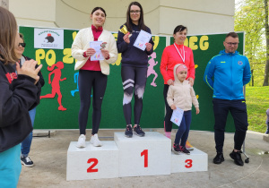 Kobiety na podium.