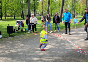 Pierwsi zawodnicy na mecie!
