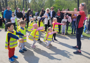 Rozgrzewka przed startem - 3- latki