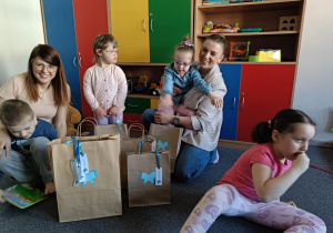 Wręczanie nagród w oddziale przedszkolnym SOSW w Skierniewicach