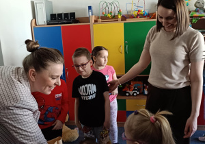 Wręczanie nagród w oddziale przedszkolnym SOSW w Skierniewicach