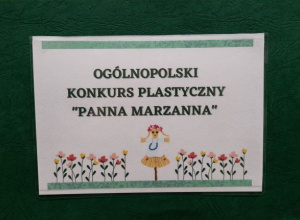 Rozstrzygnięcie Ogólnopolskiego Konkursu Plastycznego "Panna Marzanna"