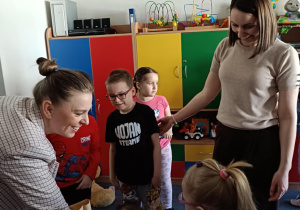 Wręczanie nagród w oddziale przedszkolnym SOSW w Skierniewicach