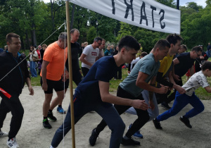 Rywalizacja podczas biegu