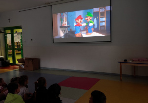 Biedronki podczas seansu