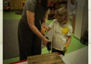 Nauka użycia wkrętarki