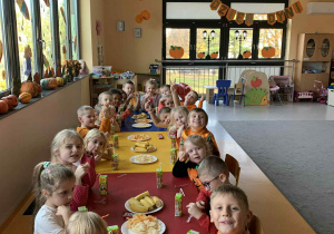 Degustacja warzyw i owoców pomarańczowych