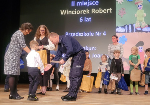 Wręczenie nagród.