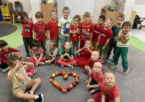 Jabłkowe serce Słoneczek.