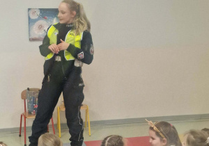 Pani policjant opowiada o swojej pracy