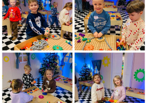 Zabawy przy tablicach manipulacyjnych