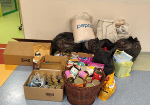 Wszystkie zebrany dary