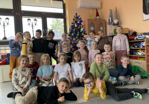 Zdajecie z choinką Rybki