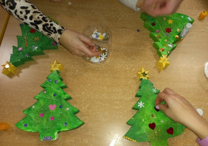 Ozdobione choineczki