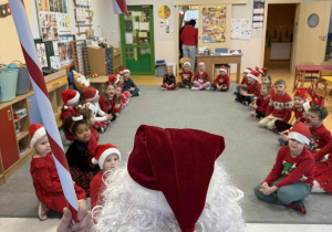 zdjęcie z Mikołajem