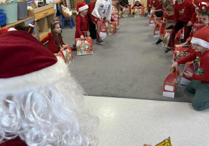 zdjęcie z Mikołajem