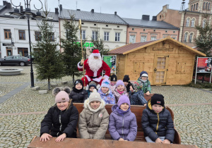 Rybki w saniach Mikołaja