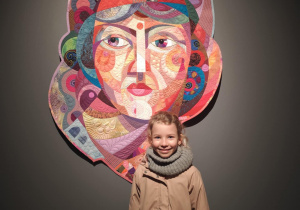 L. z ulubionym obrazem