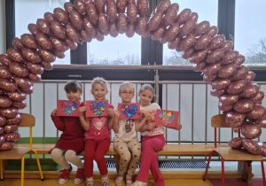 Biedronki z walentynkami