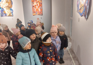 Niedźwiadki na wystawie