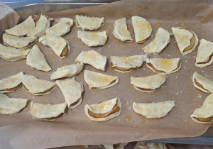 Ciasteczka gotowe do piekarnika.