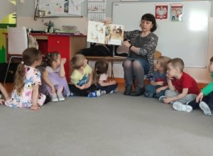 Wizyta Pani Kasi z Biblioteki