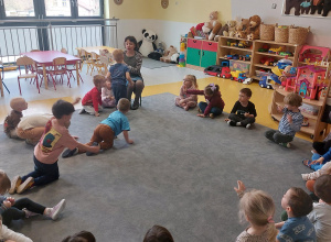 Spotkanie z panią bibliotekarką
