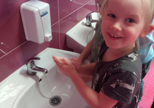 Radość z mycia rąk